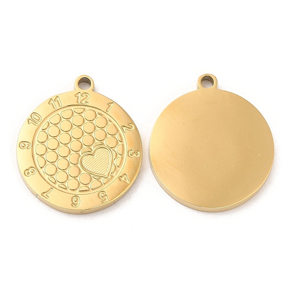 PandaHall Ion Plating(IP) 316L Surgical Stainless Steel Pendant for Enamel Settings, Flat Round with Heart, Real 18K Gold Plated, Tray...
PandaHall Ion Plating(IP) 316L Surgical Stainless Steel Pendant for Enamel Settings, Flat Round with Heart, Real 18K Gold Plated, Tray...