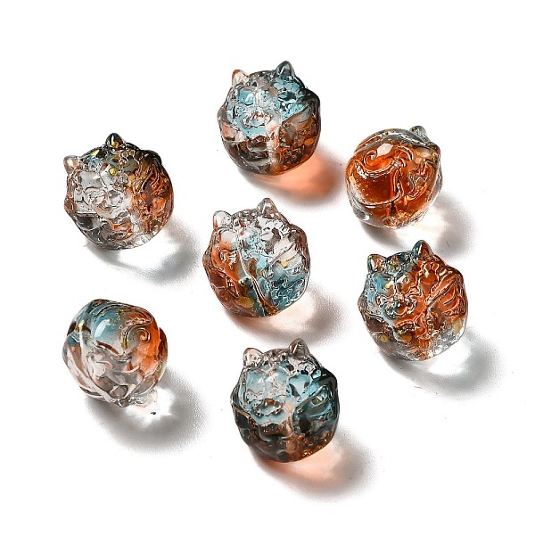 PandaHall Transparent Glass Beads, Gradient Color, Dragon, Chocolate, 13.5x13x12.5mm, Hole: 1mm Glass Dragon Brown
PandaHall Transparent Glass Beads, Gradient Color, Dragon, Chocolate, 13.5x13x12.5mm, Hole: 1mm Glass Dragon Brown