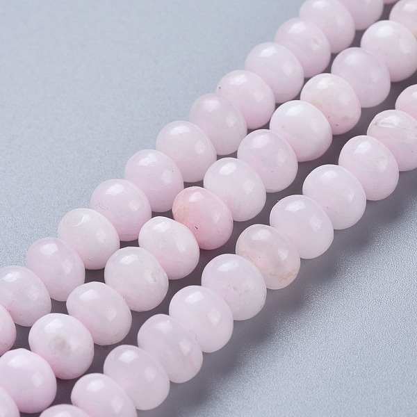 PandaHall Natural Pink Mangano Calcite Beads Strands, Faceted, Rondelle, 8x5.5~6mm, Hole: 1mm, about 65pcs/Strand, 15.55 inch(39.5cm)...
PandaHall Natural Pink Mangano Calcite Beads Strands, Faceted, Rondelle, 8x5.5~6mm, Hole: 1mm, about 65pcs/Strand, 15.55 inch(39.5cm)...