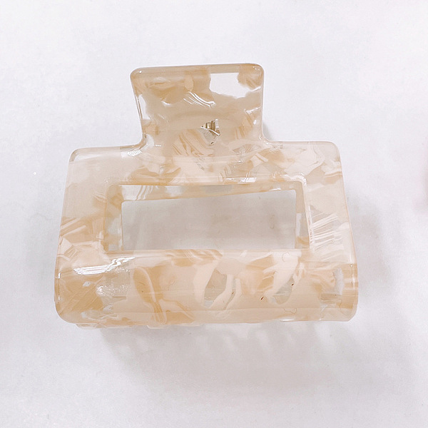 PandaHall Rectangular Acrylic Large Claw Hair Clips for Thick Hair, Water Ripple Effect, Bisque, 50mm Acrylic Orange
PandaHall Rectangular Acrylic Large Claw Hair Clips for Thick Hair, Water Ripple Effect, Bisque, 50mm Acrylic Orange