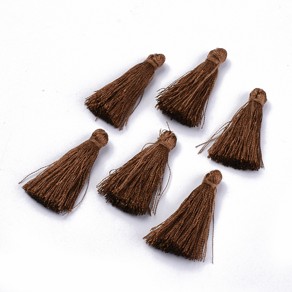 PandaHall Polyester Tassel Pendant Decorations, Saddle Brown, 42~45mm Polyester Brown
PandaHall Polyester Tassel Pendant Decorations, Saddle Brown, 42~45mm Polyester Brown