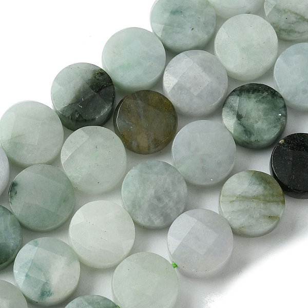 PandaHall Natural Myanmar Jadeite Beads Strands, Faceted, Flat Round, 10~10.5x4.5~5mm, Hole: 0.8mm, about 39pcs/strand, 16.14''(41cm)...
PandaHall Natural Myanmar Jadeite Beads Strands, Faceted, Flat Round, 10~10.5x4.5~5mm, Hole: 0.8mm, about 39pcs/strand, 16.14''(41cm)...