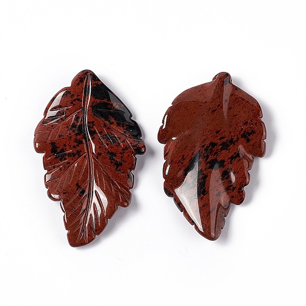 PandaHall Natural Mahogany Obsidian Pendants, Leaf Charms, 41.5x25~26x5mm, Hole: 0.8mm Mahogany Obsidian Leaf
PandaHall Natural Mahogany Obsidian Pendants, Leaf Charms, 41.5x25~26x5mm, Hole: 0.8mm Mahogany Obsidian Leaf