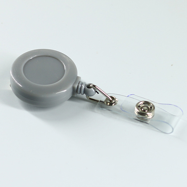 PandaHall ABS Plastic Badge Reel, Retractable Badge Holder, with Platinum Iron Bobby Clip, Flat Round, Gray, 86x32x16mm Plastic Gray
PandaHall ABS Plastic Badge Reel, Retractable Badge Holder, with Platinum Iron Bobby Clip, Flat Round, Gray, 86x32x16mm Plastic Gray