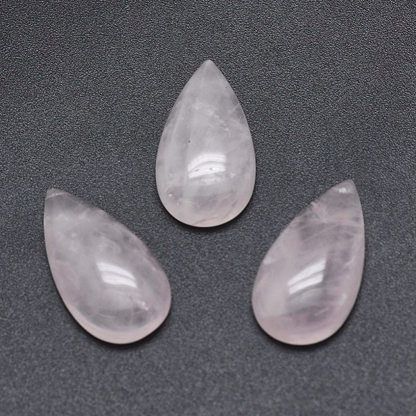 PandaHall Natural Rose Quartz Cabochons, teardrop, 27~28x14.5~15.5x5~7mm Rose Quartz Teardrop
PandaHall Natural Rose Quartz Cabochons, teardrop, 27~28x14.5~15.5x5~7mm Rose Quartz Teardrop