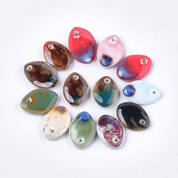 PandaHall Handmade Porcelain Pendants, Fancy Antique Glazed Porcelain, Eye, Mixed Color, 25x18x5mm, Hole: 1.8mm Porcelain Eye Multicolor
PandaHall Handmade Porcelain Pendants, Fancy Antique Glazed Porcelain, Eye, Mixed Color, 25x18x5mm, Hole: 1.8mm Porcelain Eye Multicolor