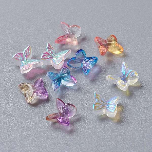 PandaHall Transparent Glass Cabochons, 3D Butterfly Shape, Mixed Color, 7x7.5x3.5mm Glass Butterfly Multicolor
PandaHall Transparent Glass Cabochons, 3D Butterfly Shape, Mixed Color, 7x7.5x3.5mm Glass Butterfly Multicolor