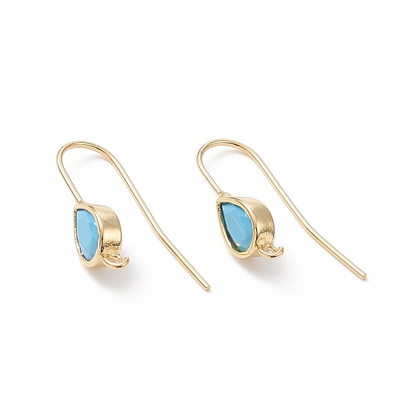 PandaHall Real 18K Gold Plated Brass Earring Hooks, with Cubic Zirconia and Vertical Loops, Teardrop, Cadmium Free & Nickel Free & Lead Free..., Green
PandaHall Real 18K Gold Plated Brass Earring Hooks, with Cubic Zirconia and Vertical Loops, Teardrop, Cadmium Free & Nickel Free & Lead Free..., Green