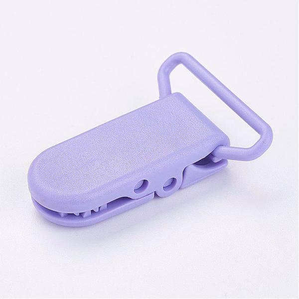 PandaHall Eco-Friendly Plastic Baby Pacifier Holder Clip, Lilac, 43x31x9mm Plastic Purple
PandaHall Eco-Friendly Plastic Baby Pacifier Holder Clip, Lilac, 43x31x9mm Plastic Purple