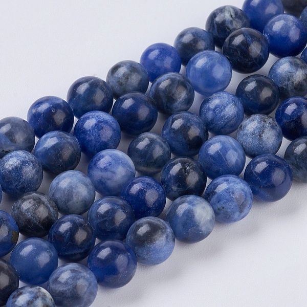 PandaHall Natural Sodalite Beads Strands, Round, 6mm, Hole: 1mm, about 32pcs/strand, 7.6 inch Sodalite Round
PandaHall Natural Sodalite Beads Strands, Round, 6mm, Hole: 1mm, about 32pcs/strand, 7.6 inch Sodalite Round