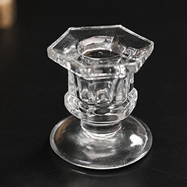 PandaHall Glass Roman Pillar Candle Holders, for Home Decorations, Clear, 4.8x6.3cm, Inner Diameter: 2.3cm Glass Clear
PandaHall Glass Roman Pillar Candle Holders, for Home Decorations, Clear, 4.8x6.3cm, Inner Diameter: 2.3cm Glass Clear