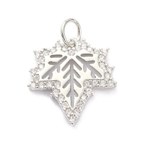 PandaHall Brass Micro Pave Clear Cubic Zirconia Pendants, with Jump Ring, Long-Lasting Plated, Leaf, Real Platinum Plated, 15.5x15x2mm, Jump...
PandaHall Brass Micro Pave Clear Cubic Zirconia Pendants, with Jump Ring, Long-Lasting Plated, Leaf, Real Platinum Plated, 15.5x15x2mm, Jump...