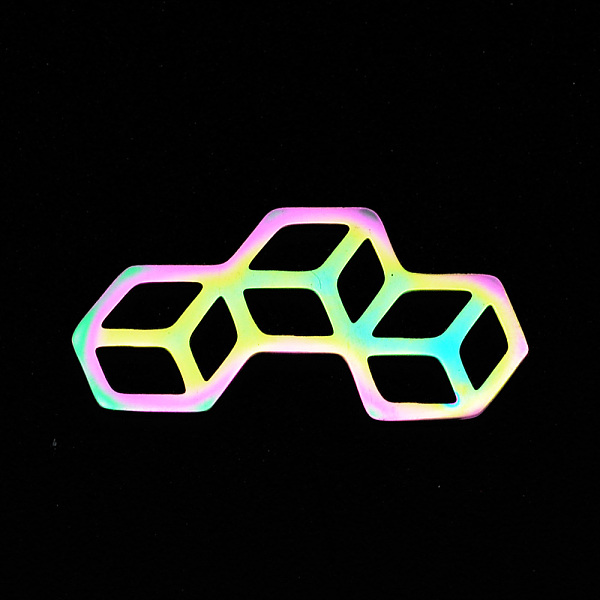 PandaHall 201 Stainless Steel Filigree Joiners Links, Laser Cut, Rainbow Color, 10x21x1mm 201 Stainless Steel Others
PandaHall 201 Stainless Steel Filigree Joiners Links, Laser Cut, Rainbow Color, 10x21x1mm 201 Stainless Steel Others