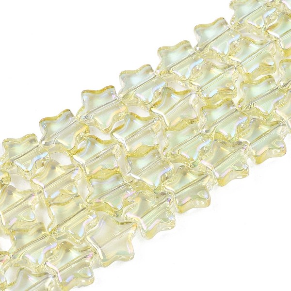 PandaHall Electroplate Glass Beads Strand, AB Color, Star, Light Goldenrod Yellow, 8.5x9x3mm, Hole: 0.8mm, about 79~80pcs/strand, 24.80...
PandaHall Electroplate Glass Beads Strand, AB Color, Star, Light Goldenrod Yellow, 8.5x9x3mm, Hole: 0.8mm, about 79~80pcs/strand, 24.80...