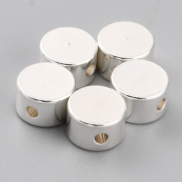 PandaHall Brass Beads, Long-Lasting Plated, Flat Round, 925 Sterling Silver Plated, 5x3mm, Hole: 1mm Brass Flat Round
PandaHall Brass Beads, Long-Lasting Plated, Flat Round, 925 Sterling Silver Plated, 5x3mm, Hole: 1mm Brass Flat Round