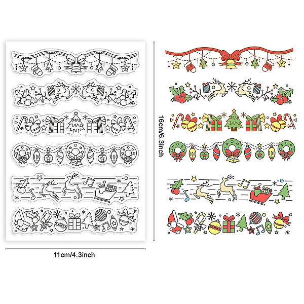 PandaHall Custom PVC Plastic Clear Stamps, for DIY Scrapbooking, Photo Album Decorative, Cards Making, Christmas Bell, 160x110x3mm Plastic...
PandaHall Custom PVC Plastic Clear Stamps, for DIY Scrapbooking, Photo Album Decorative, Cards Making, Christmas Bell, 160x110x3mm Plastic...