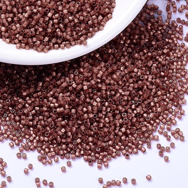 PandaHall MIYUKI Delica Beads, Cylinder, Japanese Seed Beads, 11/0, (DB2179) Duracoat Semi-Frosted Silver Lined Dyed Magenta, 1.3x1.6mm..., Pink
PandaHall MIYUKI Delica Beads, Cylinder, Japanese Seed Beads, 11/0, (DB2179) Duracoat Semi-Frosted Silver Lined Dyed Magenta, 1.3x1.6mm..., Pink