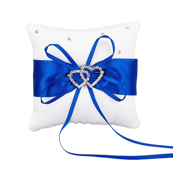 PandaHall CRASPIRE Ring Cushion Wedding Marriage Couple Ring Holder Ring Bearer Cushion Wedding Ring Pillow Blue Bow knot Double Hearts...
PandaHall CRASPIRE Ring Cushion Wedding Marriage Couple Ring Holder Ring Bearer Cushion Wedding Ring Pillow Blue Bow knot Double Hearts...