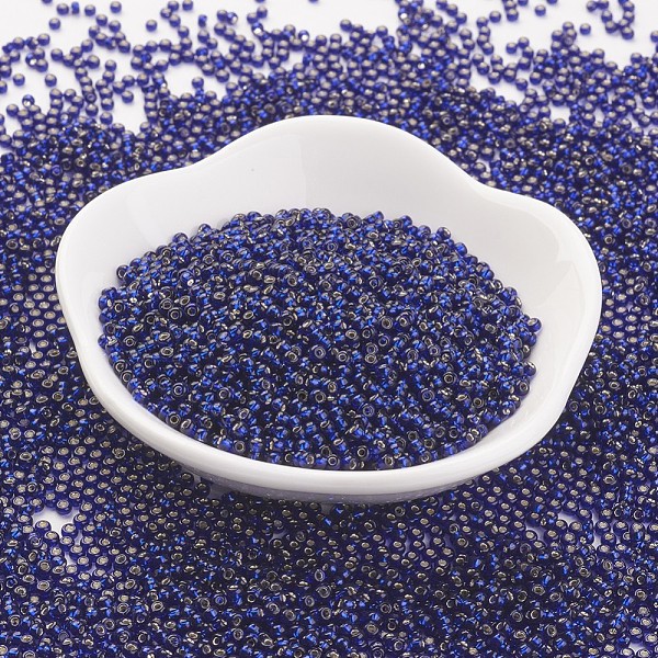 PandaHall TOHO Japanese Seed Beads, Round, (28D) Dark Cobalt, 11/0, 2x1.5mm, Hole: 0.5mm, about 42000pcs/pound Glass Blue
PandaHall TOHO Japanese Seed Beads, Round, (28D) Dark Cobalt, 11/0, 2x1.5mm, Hole: 0.5mm, about 42000pcs/pound Glass Blue