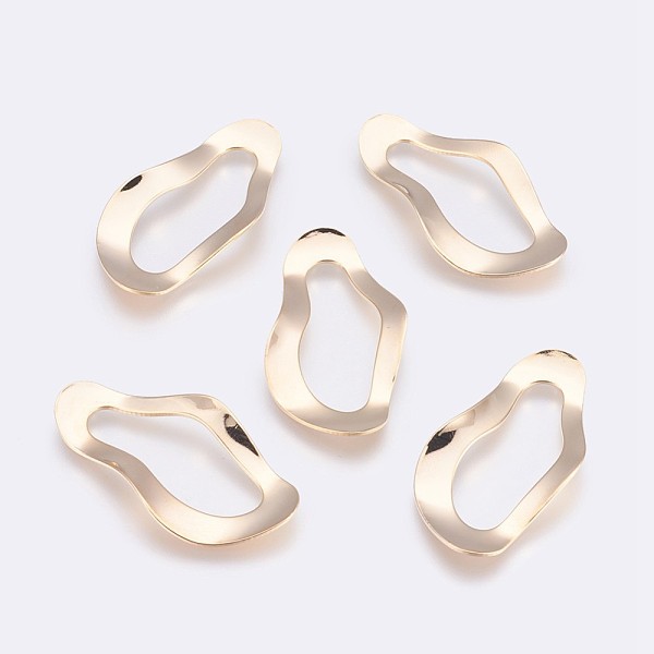 PandaHall Brass Linking Rings, Long-Lasting Plated, Nickel Free, Real 18K Gold Plated, 40.5x21x1mm, Hole: 11x29.5mm Brass Others
PandaHall Brass Linking Rings, Long-Lasting Plated, Nickel Free, Real 18K Gold Plated, 40.5x21x1mm, Hole: 11x29.5mm Brass Others