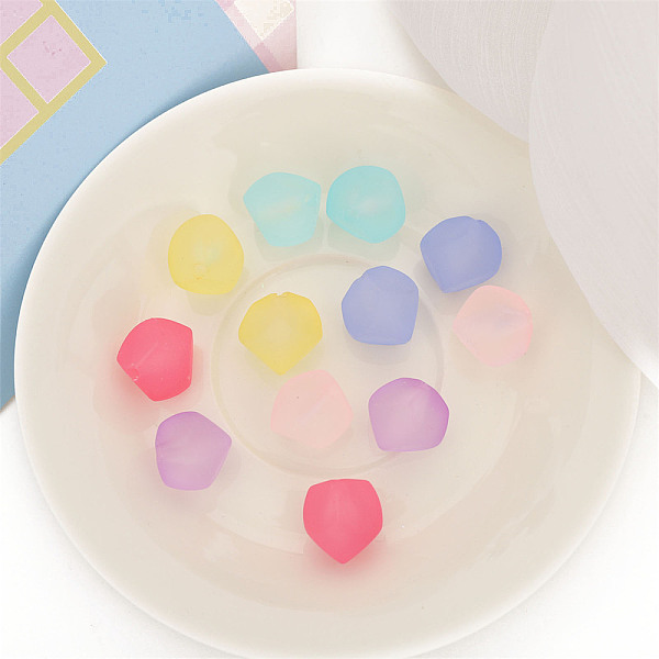 PandaHall Rubberized Style Transparent Acrylic Beads, Triangle, Mixed Color, 17.9x19.6x19.6mm, Hole: 3.5mm Acrylic Triangle Multicolor
PandaHall Rubberized Style Transparent Acrylic Beads, Triangle, Mixed Color, 17.9x19.6x19.6mm, Hole: 3.5mm Acrylic Triangle Multicolor