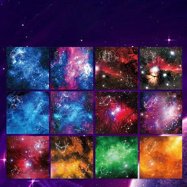 PandaHall Square Origami Paper, Scrapbooking Paper for Kids Handmade DIY Scrapbooking Craft Decoration, Constellation Pattern, 150x150mm, 50...
PandaHall Square Origami Paper, Scrapbooking Paper for Kids Handmade DIY Scrapbooking Craft Decoration, Constellation Pattern, 150x150mm, 50...