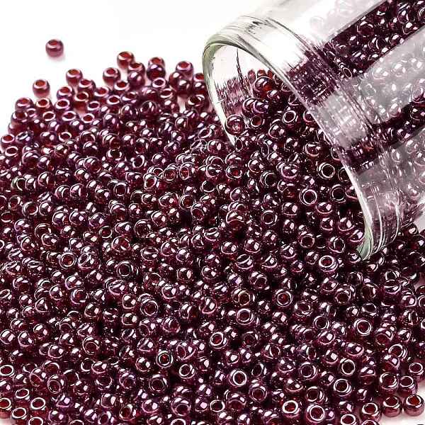PandaHall TOHO Round Seed Beads, Japanese Seed Beads, (332) Gold Luster Raspberry, 11/0, 2.2mm, Hole: 0.8mm, about 1103pcs/10g Glass Purple
PandaHall TOHO Round Seed Beads, Japanese Seed Beads, (332) Gold Luster Raspberry, 11/0, 2.2mm, Hole: 0.8mm, about 1103pcs/10g Glass Purple