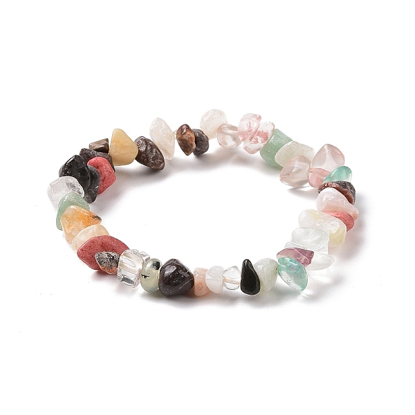 PandaHall Mixed Gemstone Chips Stretch Bracelet for Kids, Inner Diameter: 1-7/8 inch(4.9cm) Mixed Stone
PandaHall Mixed Gemstone Chips Stretch Bracelet for Kids, Inner Diameter: 1-7/8 inch(4.9cm) Mixed Stone