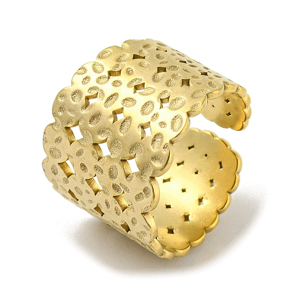 PandaHall 304 Stainless Steel Wide Band Ring, Flat Round Open Cuff Ring, Golden, US Size 7 1/2(17.7mm) 304 Stainless Steel Flat Round
PandaHall 304 Stainless Steel Wide Band Ring, Flat Round Open Cuff Ring, Golden, US Size 7 1/2(17.7mm) 304 Stainless Steel Flat Round