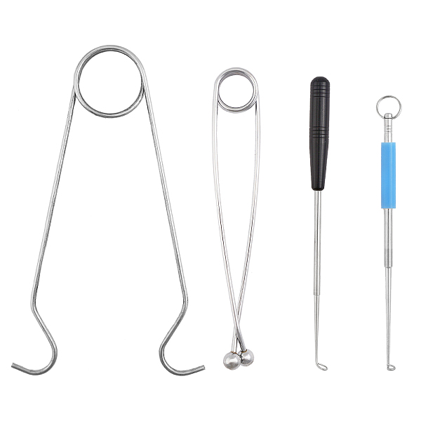 PandaHall CHGCRAFT 4Pcs 4Styles Fish Brace Set Portable Stainless Steel Fishing Tackle Fish Hook Detacher with Handle Fish Hook Remover...
PandaHall CHGCRAFT 4Pcs 4Styles Fish Brace Set Portable Stainless Steel Fishing Tackle Fish Hook Detacher with Handle Fish Hook Remover...