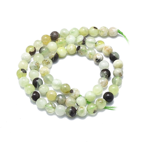 PandaHall Natural Serpentine Beads Strands, Round, 6~6.5mm, Hole: 0.8mm, about 63pcs/strand, 15.55 inch(39.5cm) Other Jade Round
PandaHall Natural Serpentine Beads Strands, Round, 6~6.5mm, Hole: 0.8mm, about 63pcs/strand, 15.55 inch(39.5cm) Other Jade Round