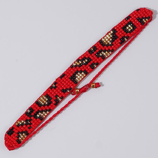 PandaHall Handmade Colorful Leopard Print Bracelet for Women, Perfect Gift for Friends. Glass
PandaHall Handmade Colorful Leopard Print Bracelet for Women, Perfect Gift for Friends. Glass