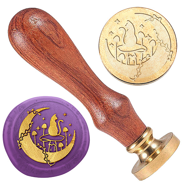 PandaHall Wax Seal Stamp Set, 1Pc Golden Tone Sealing Wax Stamp Solid Brass Head, with 1Pc Wood Handle, for Envelopes Invitations, Gift Card...
PandaHall Wax Seal Stamp Set, 1Pc Golden Tone Sealing Wax Stamp Solid Brass Head, with 1Pc Wood Handle, for Envelopes Invitations, Gift Card...