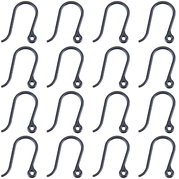 PandaHall SUNNYCLUE 200Pcs Plastic Earring Hooks, Ear Wire, with Horizontal Loop, Black, 11x9x0.6mm, Hole: 0.9mm Plastic Black
PandaHall SUNNYCLUE 200Pcs Plastic Earring Hooks, Ear Wire, with Horizontal Loop, Black, 11x9x0.6mm, Hole: 0.9mm Plastic Black