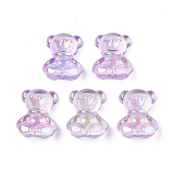 PandaHall Transparent Acrylic Cabochons, Rainbow Color Plated, Bear, Medium Orchid, 21x17.5x9mm Acrylic Bear
PandaHall Transparent Acrylic Cabochons, Rainbow Color Plated, Bear, Medium Orchid, 21x17.5x9mm Acrylic Bear
