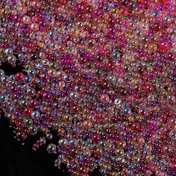 PandaHall AB-Color Plated DIY 3D Nail Art Decoration Mini Glass Beads, Tiny Caviar Nail Beads, Medium Violet Red, 0.6~3mm Glass Round
PandaHall AB-Color Plated DIY 3D Nail Art Decoration Mini Glass Beads, Tiny Caviar Nail Beads, Medium Violet Red, 0.6~3mm Glass Round
