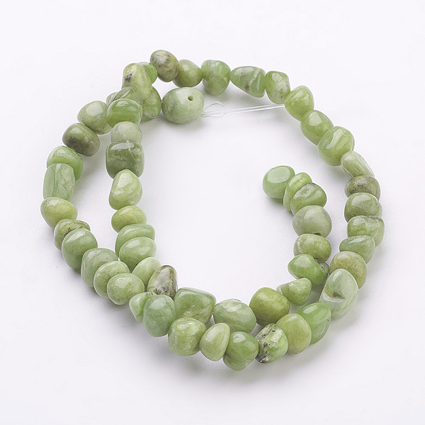 PandaHall Natural Peridot Beads Strands, Olive, Size: about 6~7mm wide, 5~8mm long, 5~6mm thick, hole: 1mm, about 67pcs/strand, 16 inch..., Green
PandaHall Natural Peridot Beads Strands, Olive, Size: about 6~7mm wide, 5~8mm long, 5~6mm thick, hole: 1mm, about 67pcs/strand, 16 inch..., Green