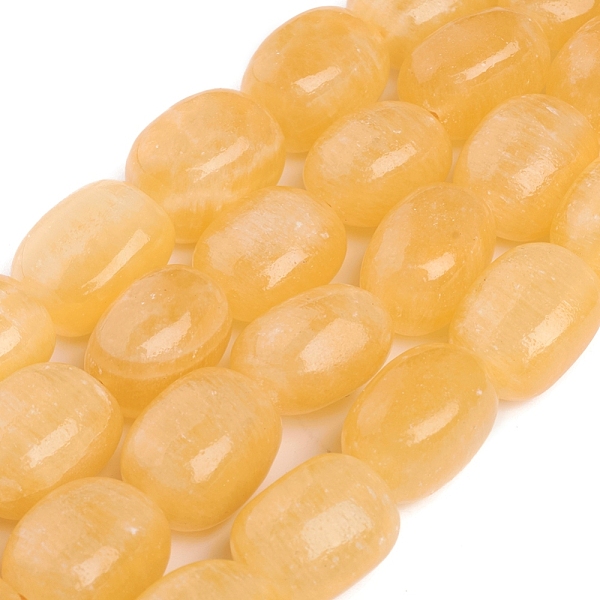 PandaHall Natural Orange Calcite Beads Strands, Oval, 18.5~20.5x14.5~15x13~14mm, Hole: 1.2mm, about 20pcs/strand, 15.35 inch(39cm) Calcite...
PandaHall Natural Orange Calcite Beads Strands, Oval, 18.5~20.5x14.5~15x13~14mm, Hole: 1.2mm, about 20pcs/strand, 15.35 inch(39cm) Calcite...
