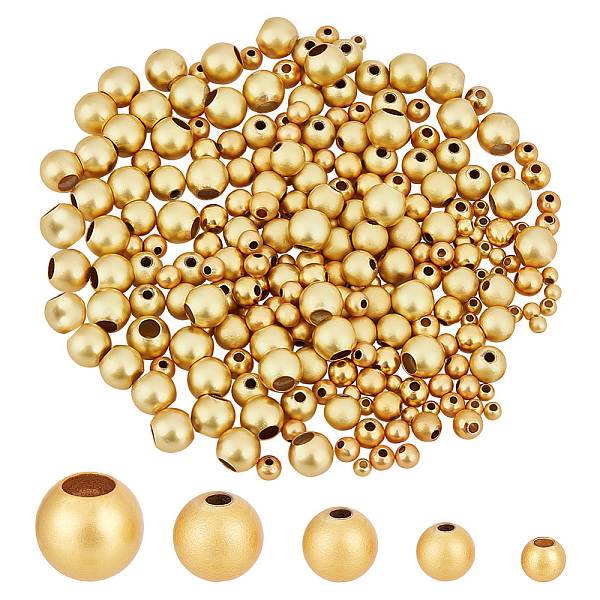 PandaHall PH 250pcs 18k Gold Plated Spacer Beads, 5 Size Round Brass Beads Matte Smooth Loose Beads for Summer Bracelet Necklace Jewelry...
PandaHall PH 250pcs 18k Gold Plated Spacer Beads, 5 Size Round Brass Beads Matte Smooth Loose Beads for Summer Bracelet Necklace Jewelry...