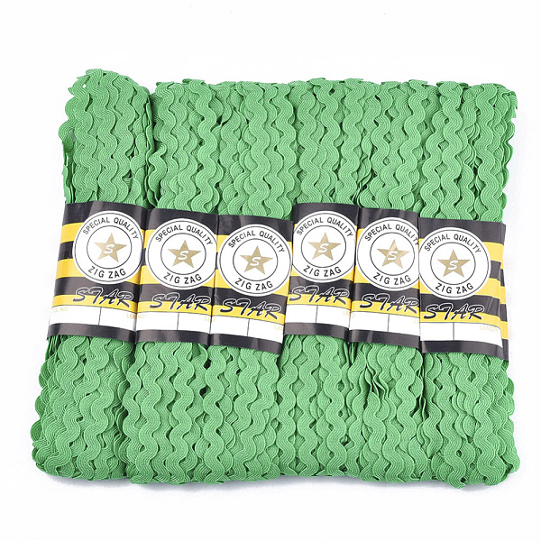 PandaHall Polypropylene Fiber Ribbons, Wave Shape, Green, 7~8mm, 15yard/bundle, 6bundles/bag Polypropylene None Green
PandaHall Polypropylene Fiber Ribbons, Wave Shape, Green, 7~8mm, 15yard/bundle, 6bundles/bag Polypropylene None Green