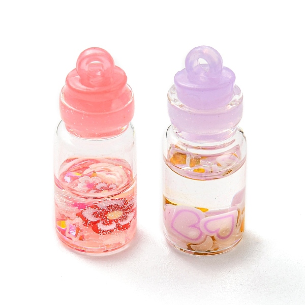 PandaHall Translucent Resin Pendants, Drink Charms, Juice Cup, Mixed Color, 28.5x11mm, Hole: 1.6mm, about 10pcs/bag Resin Bottle Multicolor
PandaHall Translucent Resin Pendants, Drink Charms, Juice Cup, Mixed Color, 28.5x11mm, Hole: 1.6mm, about 10pcs/bag Resin Bottle Multicolor