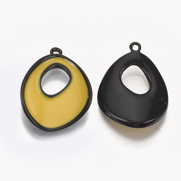 PandaHall Alloy Enamel Pendants, Oval, Gold, 21.5x16x3.5mm, Hole: 1mm Alloy+Enamel Oval Gold
PandaHall Alloy Enamel Pendants, Oval, Gold, 21.5x16x3.5mm, Hole: 1mm Alloy+Enamel Oval Gold
