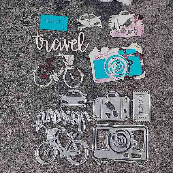PandaHall Carbon Steel Cutting Dies Stencils, for DIY Scrapbooking, Photo Album, Decorative Embossing Paper Card, Matte Stainless Steel...
PandaHall Carbon Steel Cutting Dies Stencils, for DIY Scrapbooking, Photo Album, Decorative Embossing Paper Card, Matte Stainless Steel...