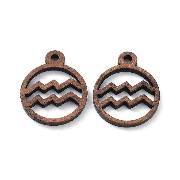 PandaHall Walnut Wood Laser Cut Pendants, Hollow Constellation Charms, Undyed, Aquarius, 24x20x2.5mm, Hole: 2.4mm Wood Aquarius Brown
PandaHall Walnut Wood Laser Cut Pendants, Hollow Constellation Charms, Undyed, Aquarius, 24x20x2.5mm, Hole: 2.4mm Wood Aquarius Brown