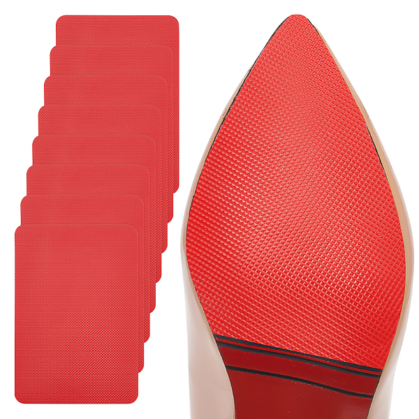 PandaHall Self Adhesive Shoe Repair Synthetic Rubber Heel Grips Replacement, Anti-Slip Heel Pads, Rectangle, Red, 100x150x1mm Rubber...
PandaHall Self Adhesive Shoe Repair Synthetic Rubber Heel Grips Replacement, Anti-Slip Heel Pads, Rectangle, Red, 100x150x1mm Rubber...