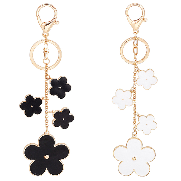 PandaHall WADORN 2 Colors Flower Keychain Charms, Flower Enamel Women Bag Charms Keyring Pendants for Purse Car Key Chain Clip Hook Handbag..., Multicolor
PandaHall WADORN 2 Colors Flower Keychain Charms, Flower Enamel Women Bag Charms Keyring Pendants for Purse Car Key Chain Clip Hook Handbag..., Multicolor