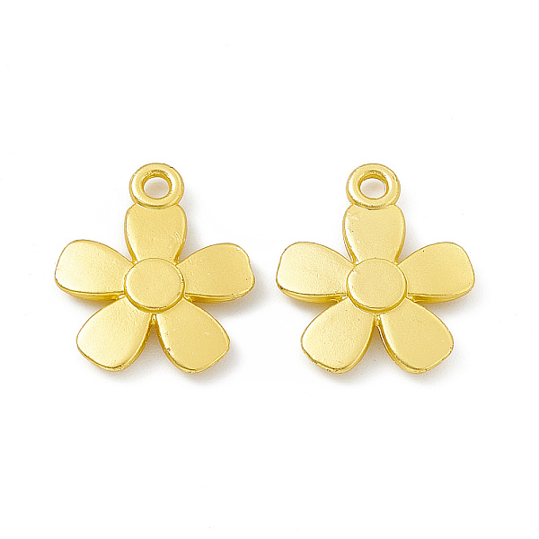 PandaHall Rack Plating Alloy Pendants, Cadmium Free & Lead Free & Nickle Free, Flower Charms, Matte Gold Color, 17x14.5x2.5mm, Hole: 1.8mm...
PandaHall Rack Plating Alloy Pendants, Cadmium Free & Lead Free & Nickle Free, Flower Charms, Matte Gold Color, 17x14.5x2.5mm, Hole: 1.8mm...