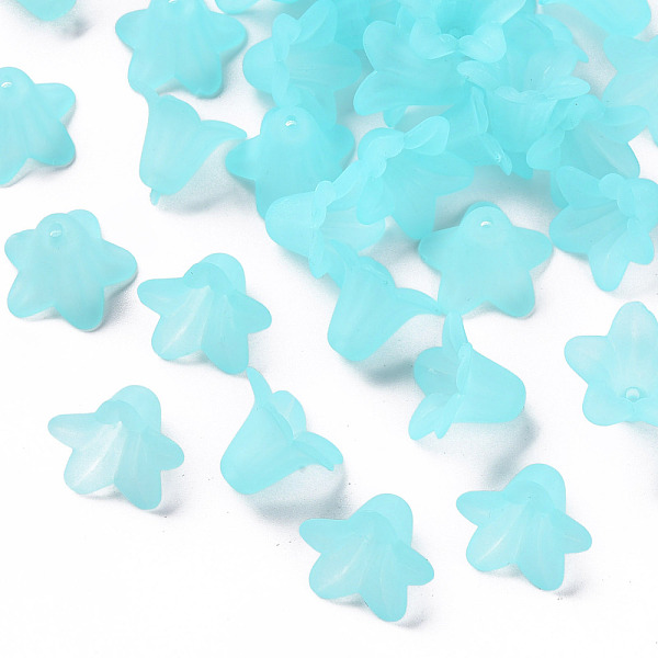 PandaHall Transparent Acrylic Beads, Frosted, Flower, Light Cyan, 17.5x12mm, Hole: 1.5mm, about 770pcs/500g Acrylic Flower Cyan
PandaHall Transparent Acrylic Beads, Frosted, Flower, Light Cyan, 17.5x12mm, Hole: 1.5mm, about 770pcs/500g Acrylic Flower Cyan