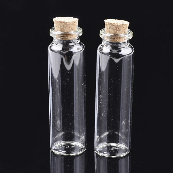 PandaHall Glass Jar Glass Bottles Bead Containers, with Cork Stopper, Wishing Bottle, Clear, 75x22mm, Hole: 12.5mm, Capacity: 28ml(0.94 fl....
PandaHall Glass Jar Glass Bottles Bead Containers, with Cork Stopper, Wishing Bottle, Clear, 75x22mm, Hole: 12.5mm, Capacity: 28ml(0.94 fl....