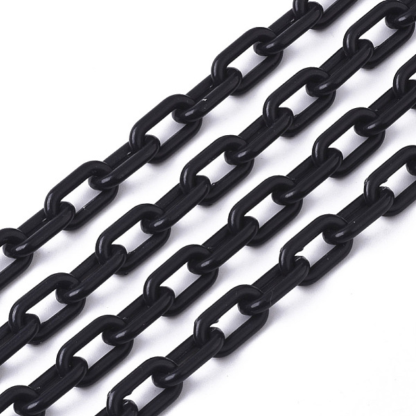 PandaHall Opaque Acrylic Cable Chains, Oval, Black, 13x8x2mm, 19.68 inch(50cm)/strand Acrylic Black
PandaHall Opaque Acrylic Cable Chains, Oval, Black, 13x8x2mm, 19.68 inch(50cm)/strand Acrylic Black